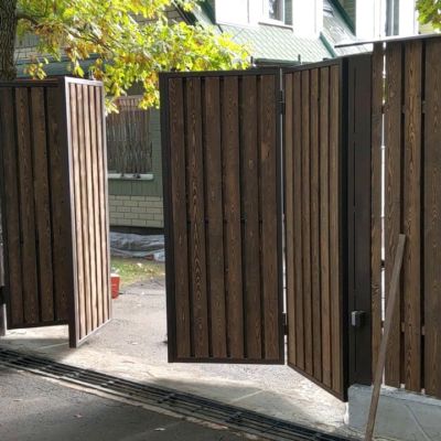 Купите и Закажите Ворота Гармошка: Лучшая Цена от 46787 руб, Установка под Ключ и Доставка в Ульяновске и по Области